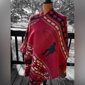 Special Edition Vintage Style Pendleton Western Poncho